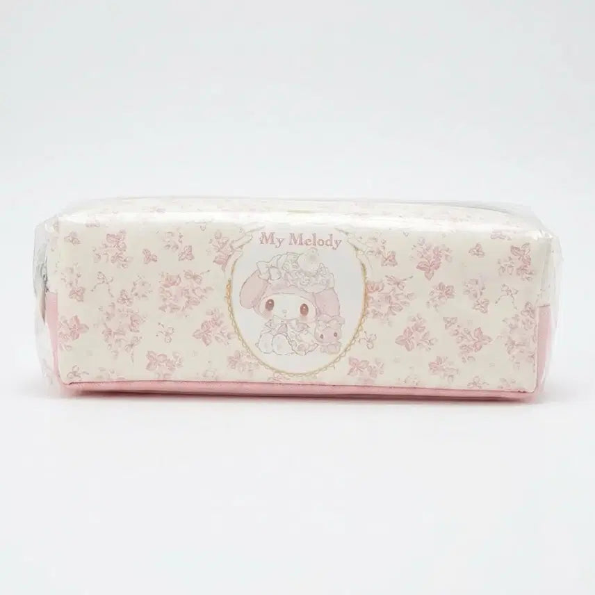 [BUNJANG] My Melody &amp; Ciro Ichigo Teatime Square Pencil Case / 마이멜로디 시로 이치고 티타임 사각필통