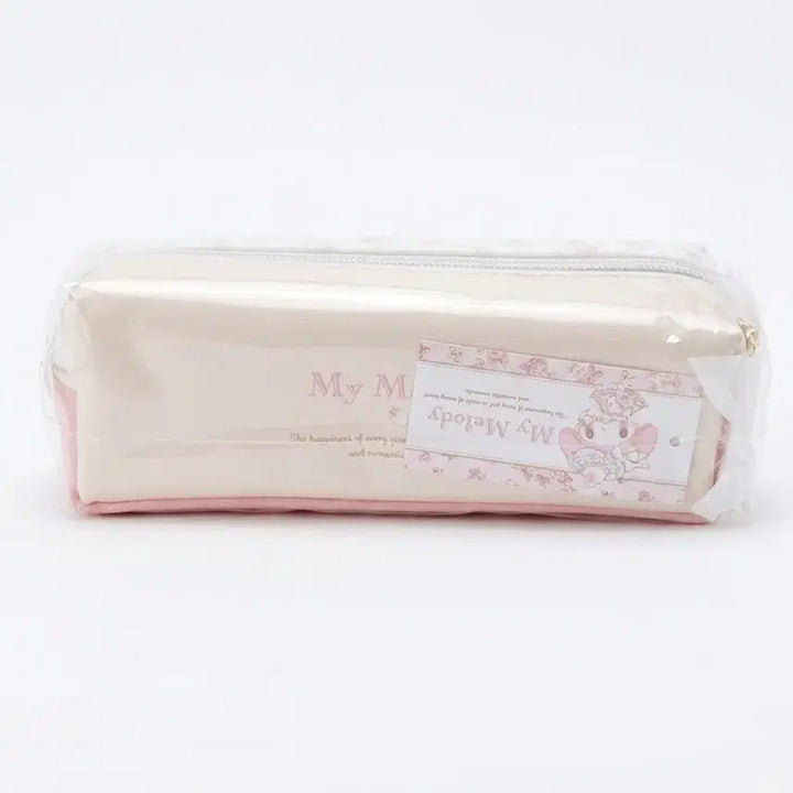 [BUNJANG] My Melody &amp; Ciro Ichigo Teatime Square Pencil Case / 마이멜로디 시로 이치고 티타임 사각필통