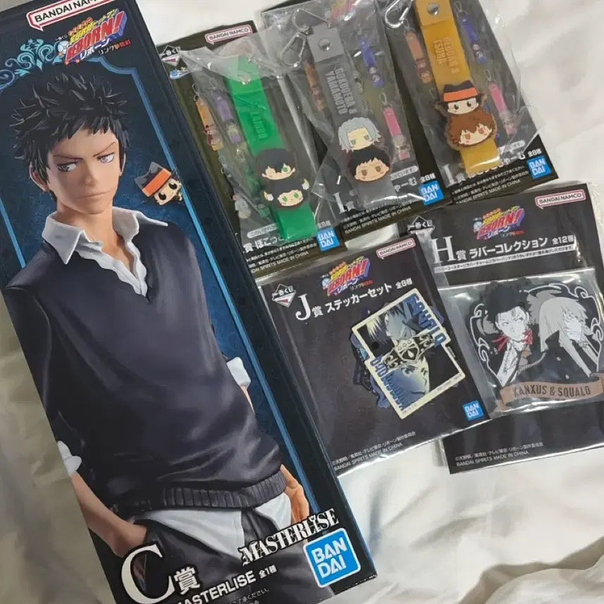 [BUNJANG] Reborn! Ichiban Kuji C Prize Yamamoto Figure Bundle / 가정교사히트맨리본 제일복권 C상 야마모토 피규어 일괄 가히리 이치방쿠지