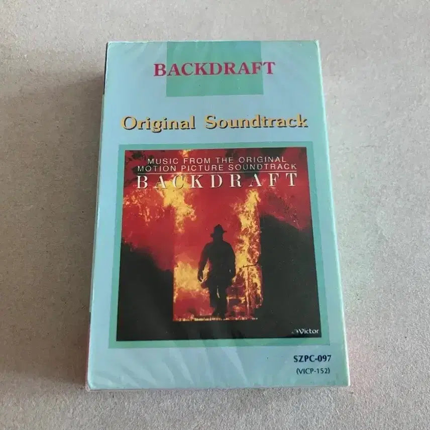 [BUNJANG] Backdraft Original Soundtrack (OST) Cassette Tape - 1990s Unsealed / 90년대 소방공무원 영화 분노의 역류 OST 영화음악 미개봉 카세트테이프
