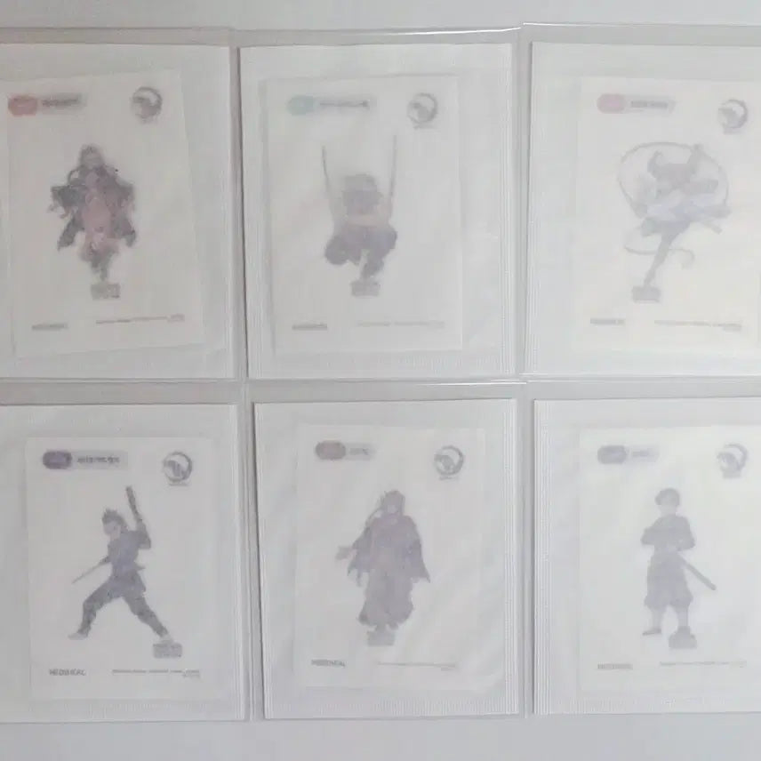 [BUNJANG] Demon Slayer Medheal Slap Sticker Bundle Set / <일괄>귀멸의칼날 메디힐 띠부씰