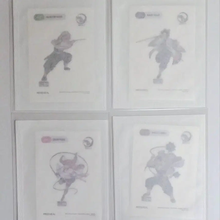 [BUNJANG] Demon Slayer Medheal Slap Sticker Bundle Set / <일괄>귀멸의칼날 메디힐 띠부씰