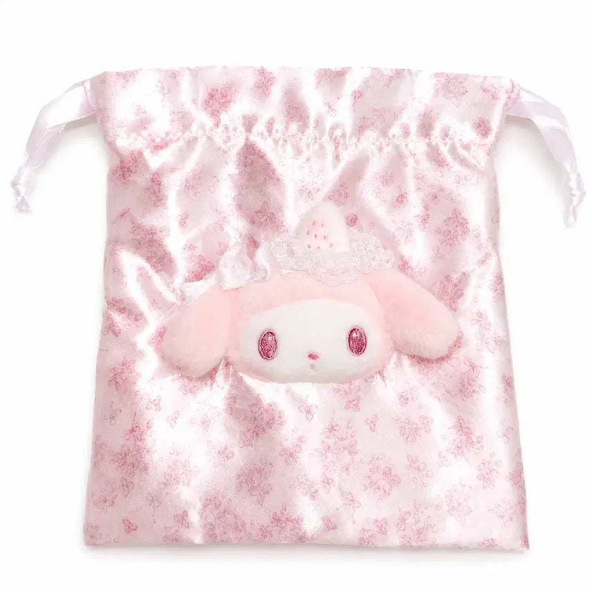 [BUNJANG] Sanrio My Melody Drawstring Pouch Pink / 일본가) 산리오 마이멜로디 복조리 파우치 핑크