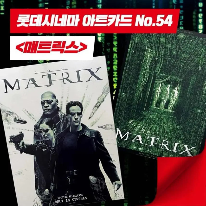 [BUNJANG] The Matrix Art Card / [영화 굿즈] 매트릭스 아트카드
