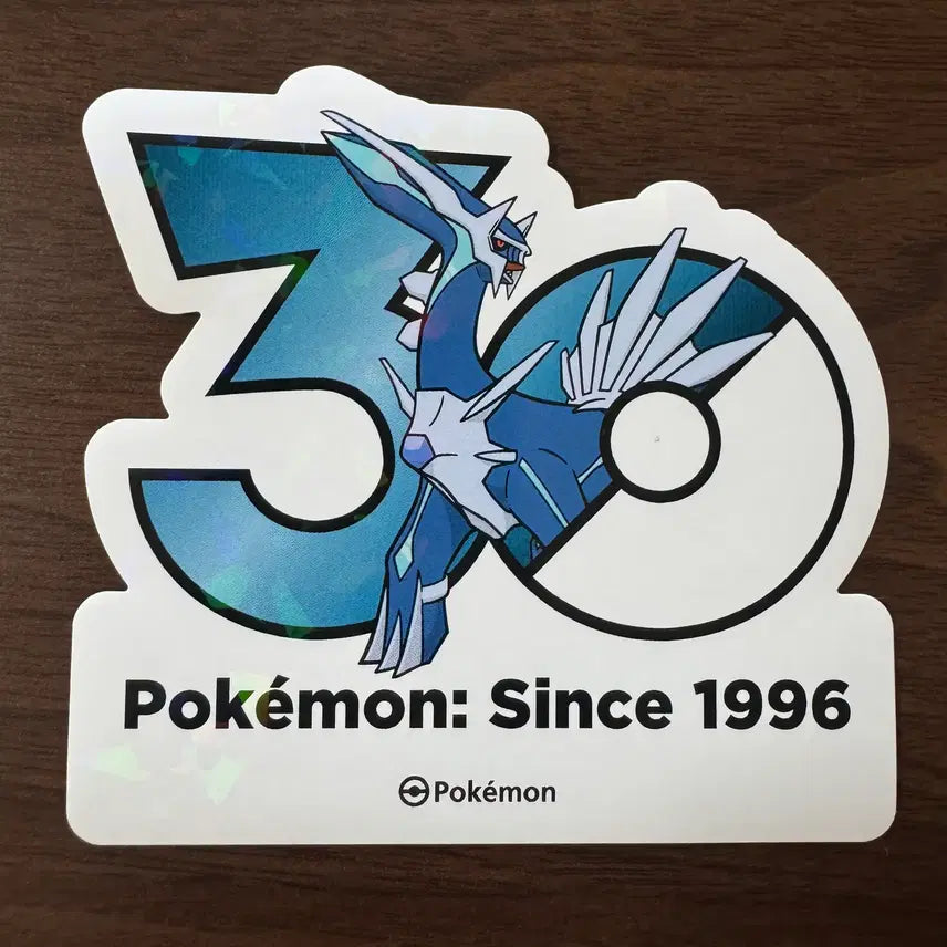 [BUNJANG] Pokemon 30th Anniversary Dialga Sticker / 포켓몬 30주년 스티커 디아루가