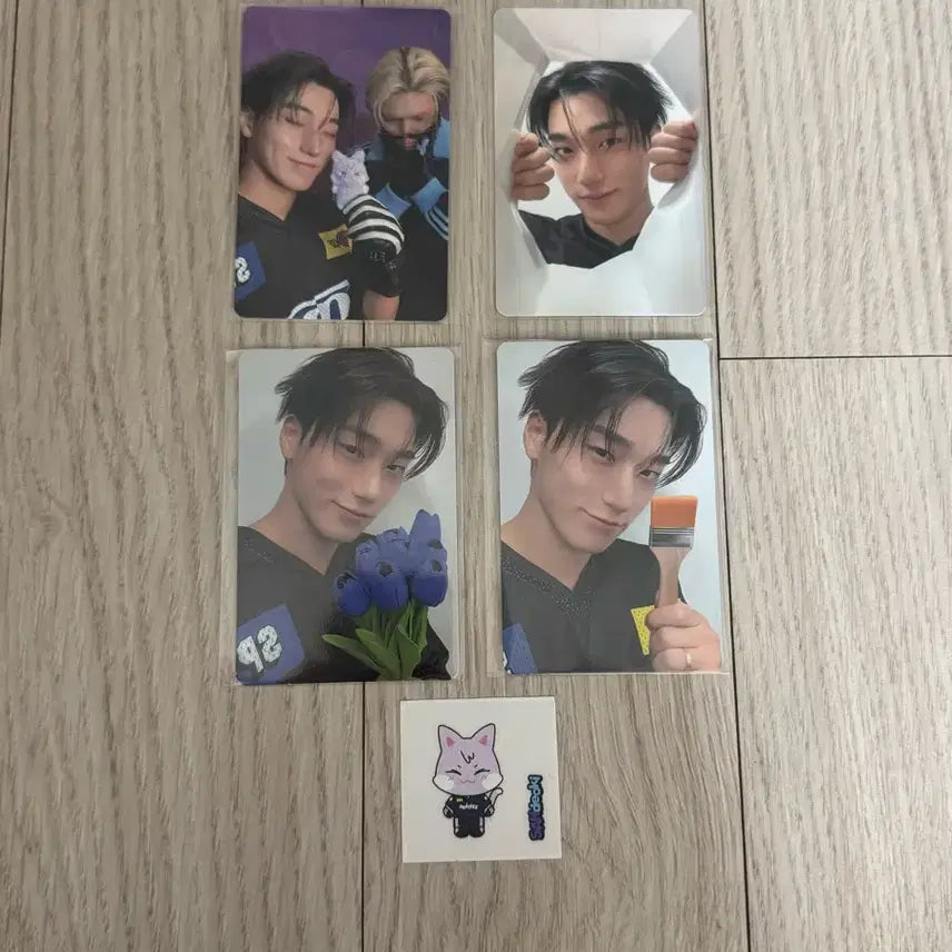 [BUNJANG] ATEEZ Aniteez in Color Pop-up Event 1st Week Entry Photocard San / 에이티즈 애니티즈인컬러 팝업 1주차 입장포카 산민기 산 최산 산덕이