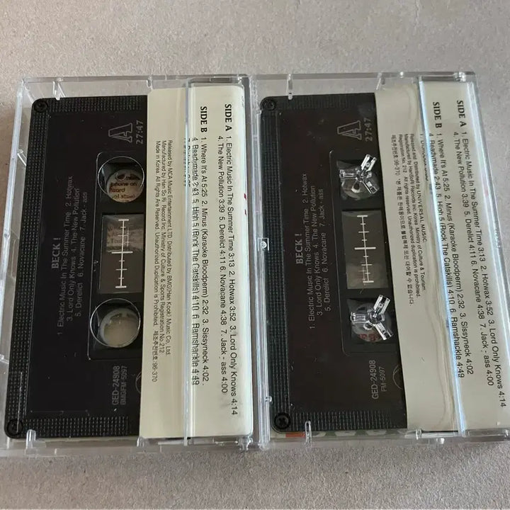 [BUNJANG] Beck Odelay 5th Studio Album Cassette Tape (90s Licensed) / 90년대 벡 Beck Odelay 정규 5집 라이센스 카세트테이프