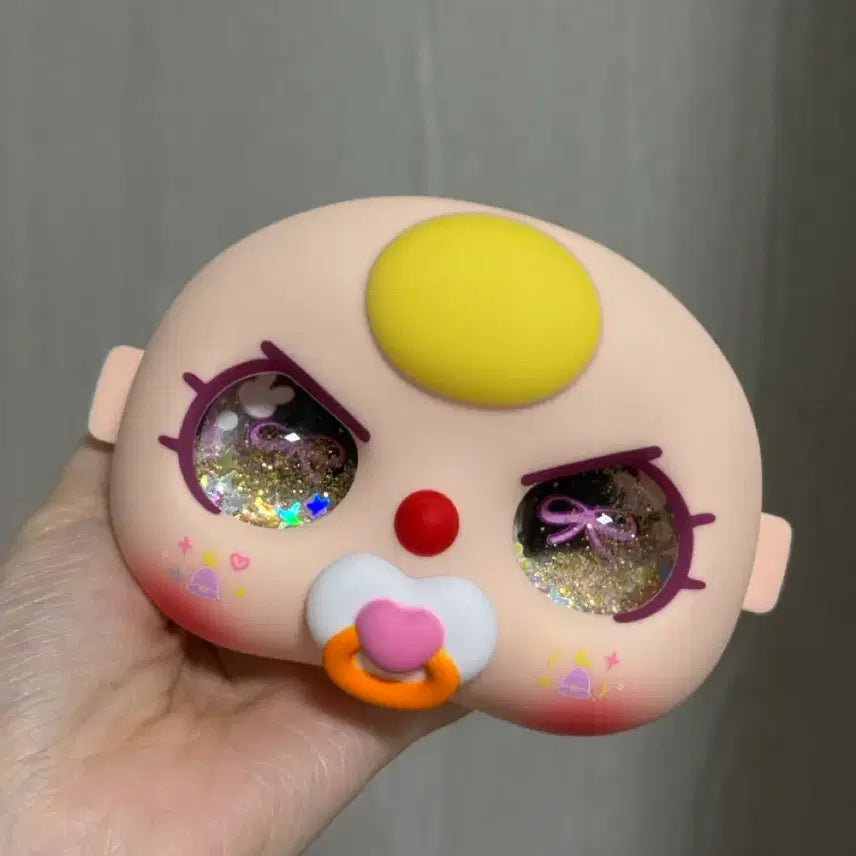 [BUNJANG] Baby3 Genuine Ribbon Eye Figure / 베이비쓰리 정품 얼굴 리본눈 400