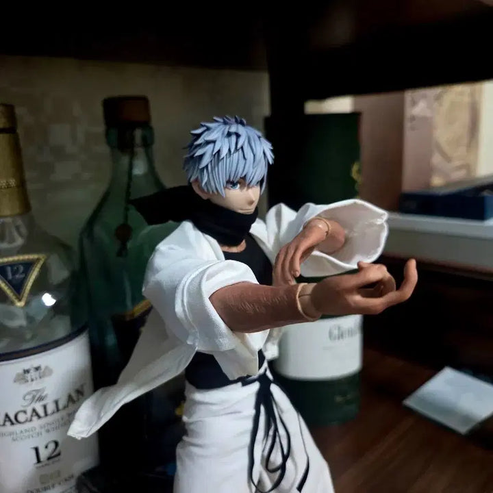 [BUNJANG] Gojo Satoru Custom Figure &amp; Okkotsu Yuta Okkimon Kyo Acrylic Set / 주술회전 무라사키 당주고죠 개인커스텀 피규어