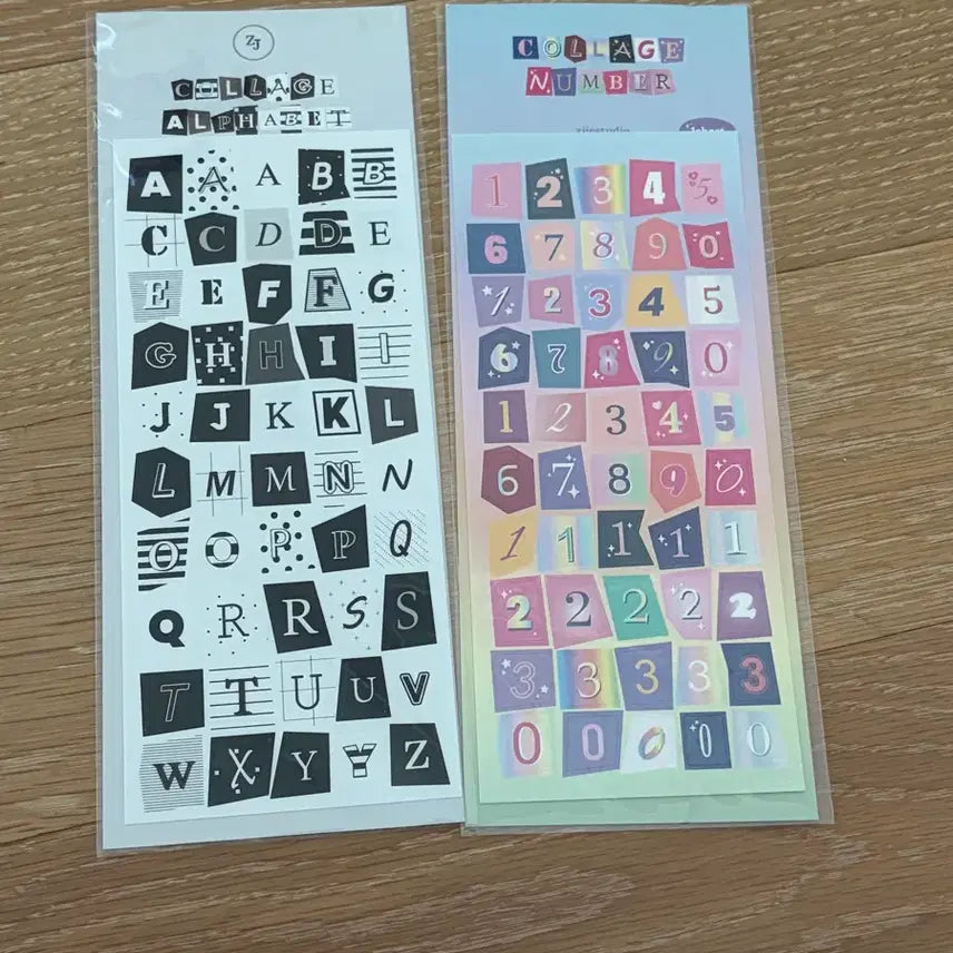 [BUNJANG] J JES Studio Collage Sticker Modern Twinkle Bundle Set / 일괄) 지제스튜디오 콜라주 스티커 모던 트윙클