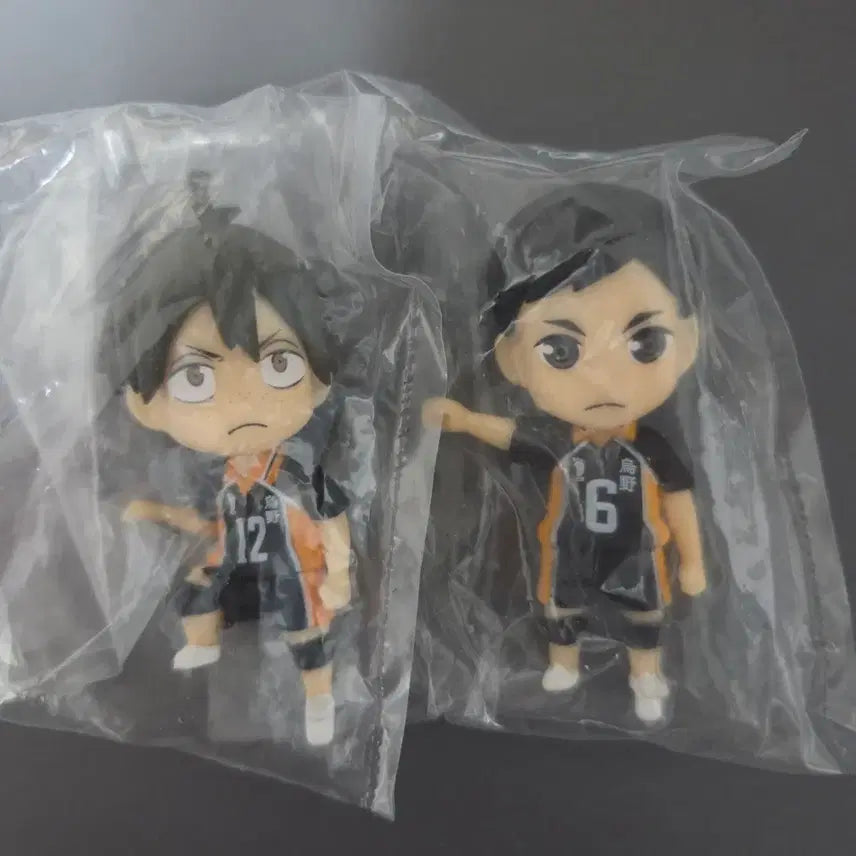 [BUNJANG] Haikyuu!! Karasuno Ennoshita Yamaguchi Gacha Figure Bundle Set (Sealed) / [일괄] 하이큐 카라스노 엔노시타 야마구치 가챠 피규어 미개봉