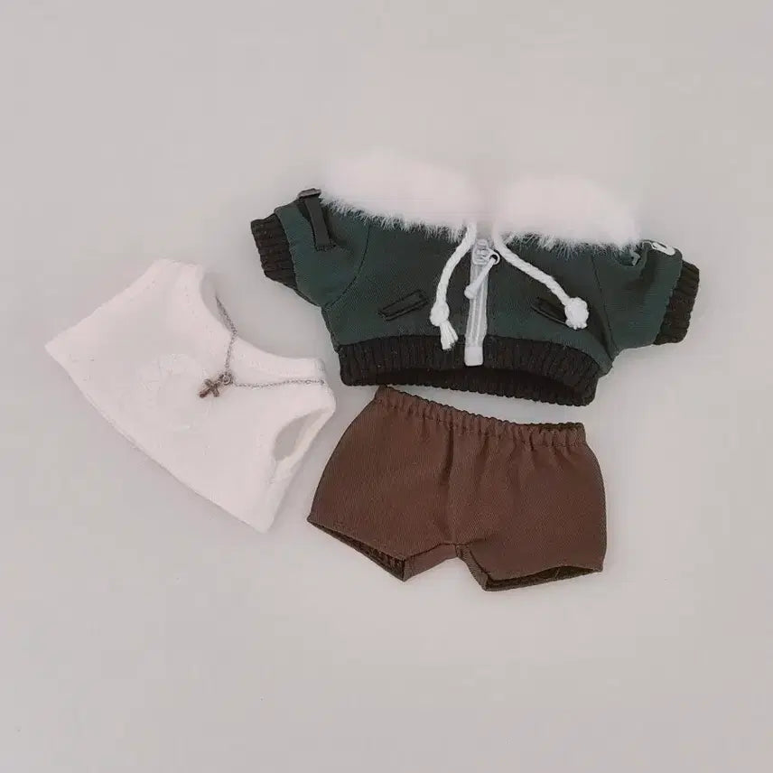 [BUNJANG] 10cm Doll Clothes Arcade Door SP Khaki Brown / 10cm인형옷 아케이드문SP 카키브라운