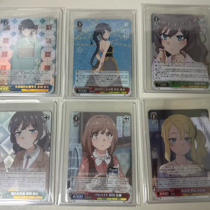 [BUNJANG] Weiss Schwarz Blue Pig SR Set / 바이스 슈발츠 청돼 sr