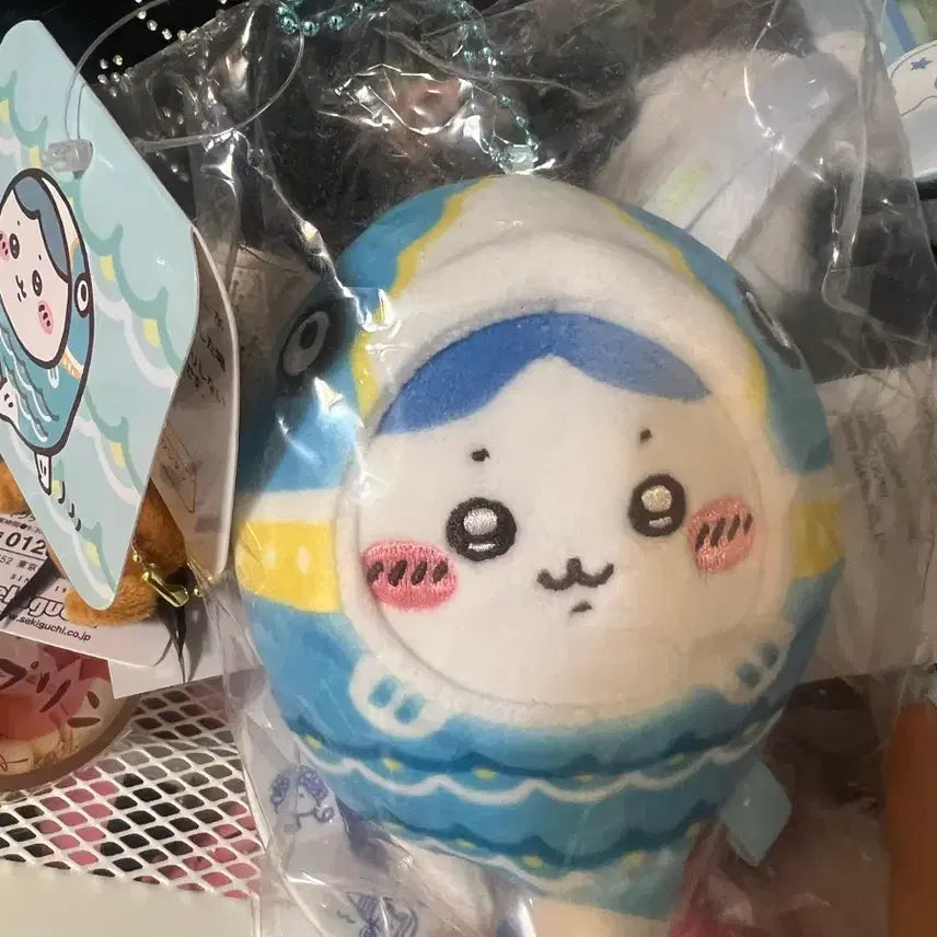 [BUNJANG] Hachiware Koinobori Fish Plushie Keychain (Sealed) / 하치와레 코이노보리 물고기 누이 미개봉 양도 인형 키링