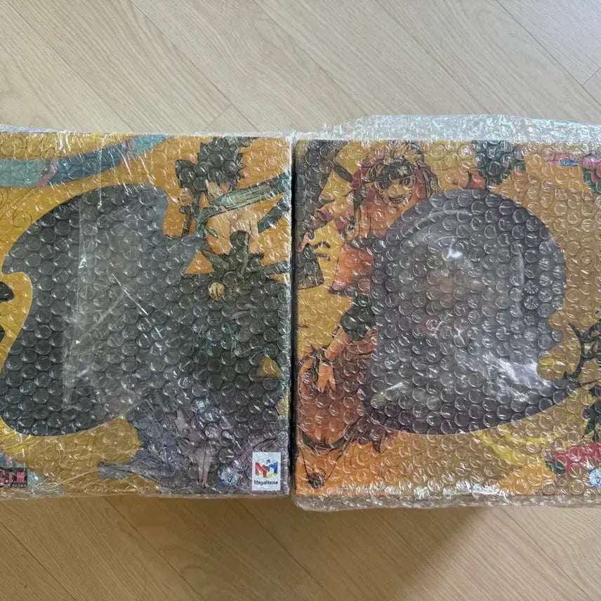[BUNJANG] Megahouse Gem Naruto Sasuke Fuujin Raijin Set (Sealed) / 미개봉) 메가하우스 Gem 나루토 사스케 풍신 뇌신 세트 판매