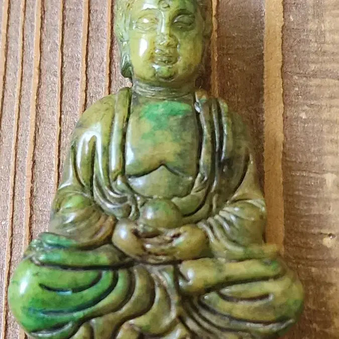 [BUNJANG] Collection of 5 Mini Jade Reclining Buddha Statues / 미니 옥 수신불 부처 불상 조각상5점 모음