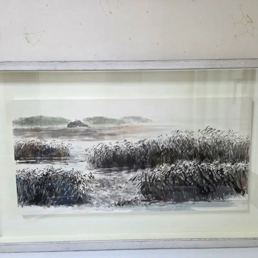 [BUNJANG] Oriental Landscape Painting Framed Art / 동양화 풍경 액자