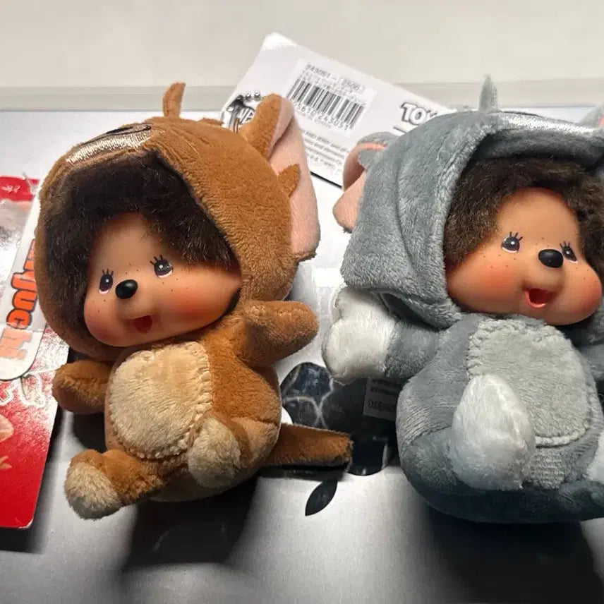 [BUNJANG] Tom and Jerry Monchhichi Bundle Set / 정품 톰과 제리 몬치치 일괄