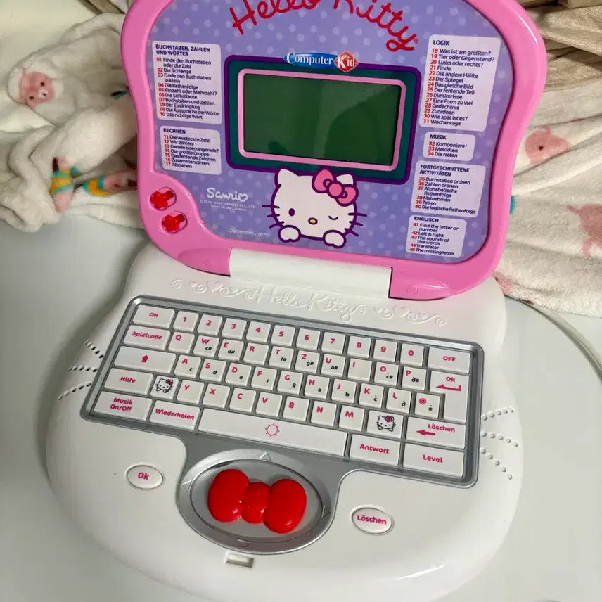 [BUNJANG] Sanrio Hello Kitty Toy Laptop / 산리오 산리오 헬로키티 노트북