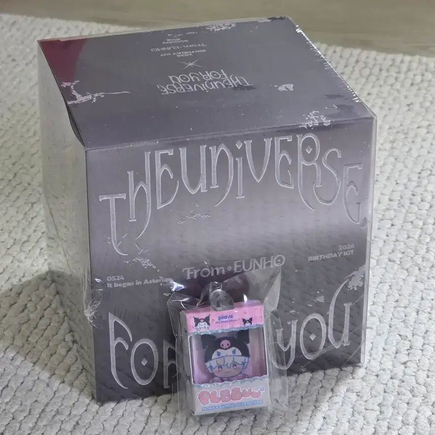 [SOLD OUT] 플레이브 은호 생일 키트 + 뿌 미니어처 키링