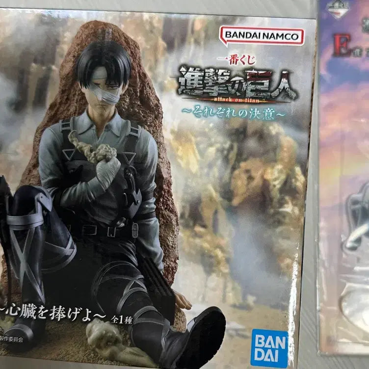 [BUNJANG] Attack on Titan Levi Ichiban Kuji C Prize Figure / 현물 리바이 c상 제일복권 진격의 거인