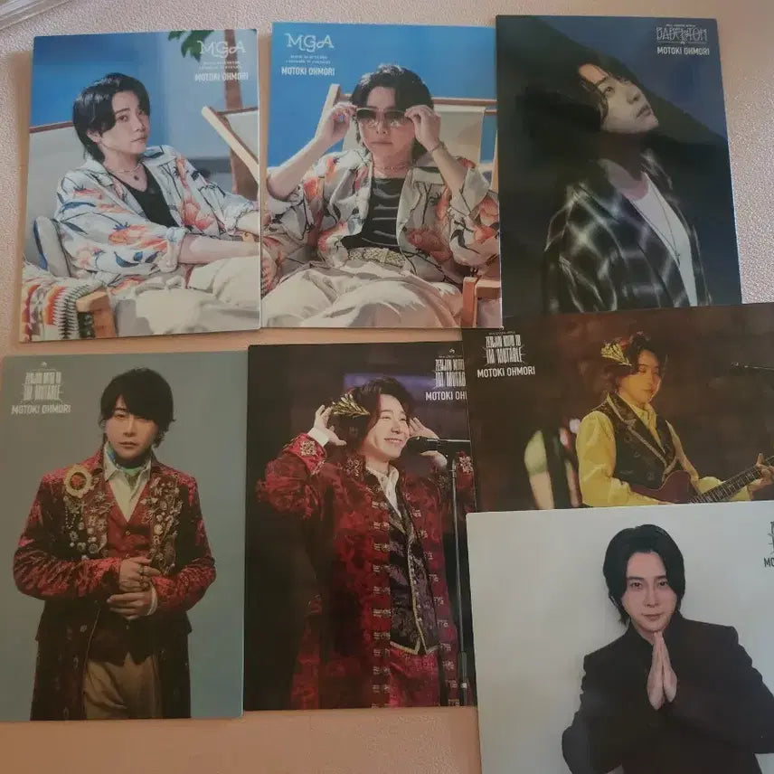 [BUNJANG] Mrs. Green Apple Omori Motoki Bundle Set Photocard / 미세스그린애플 오모리 모토키 포카 일괄