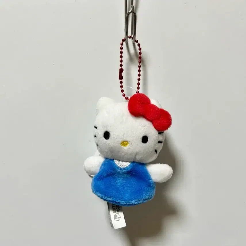 [BUNJANG] Sanrio Hello Kitty Finger Puppet Keychain / 새상품) 산리오 헬로키티 손가락인형 키링