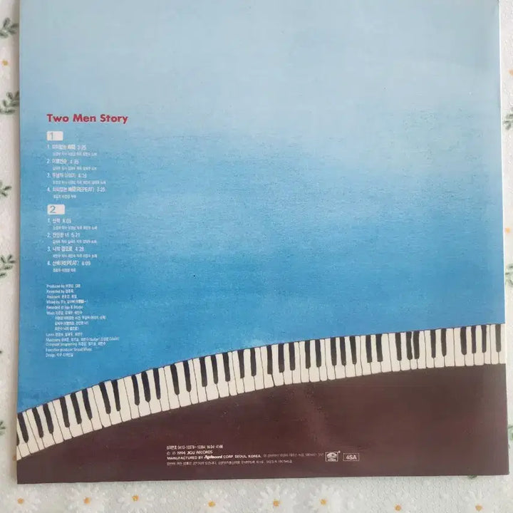 [BUNJANG] Two Men Story Choi Min-soo, Kim Tae-woo 1994 Cassette Tape / Two Men Story - 최민수,김태우 (1994년)