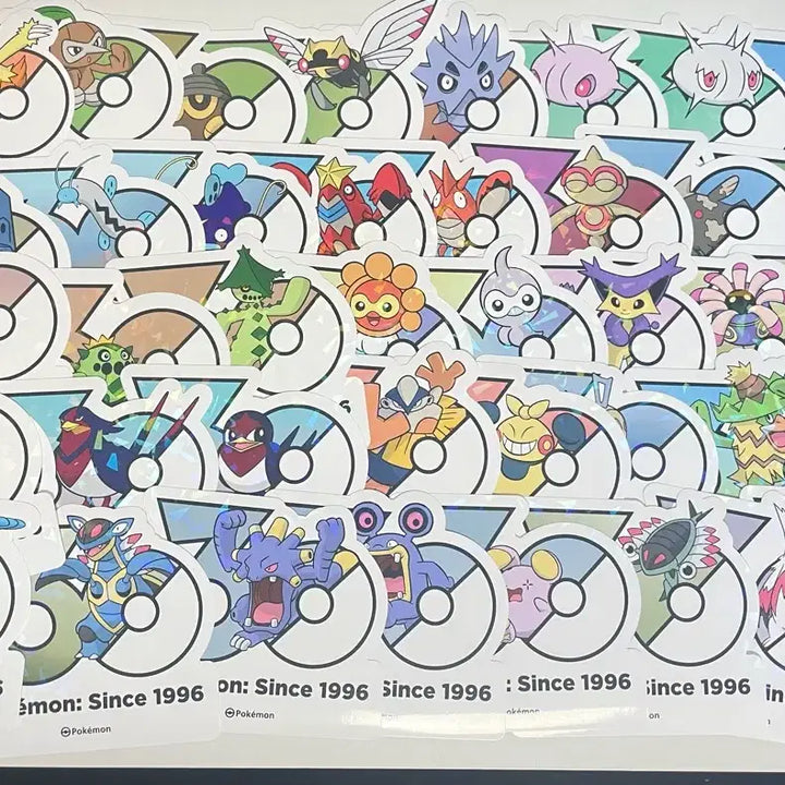 [BUNJANG] Pokemon 30th Anniversary Stickers (Gen 1-5) / 포켓몬 30주년 스티커 1 ~5세대 (5P) 판매 &amp; 교환