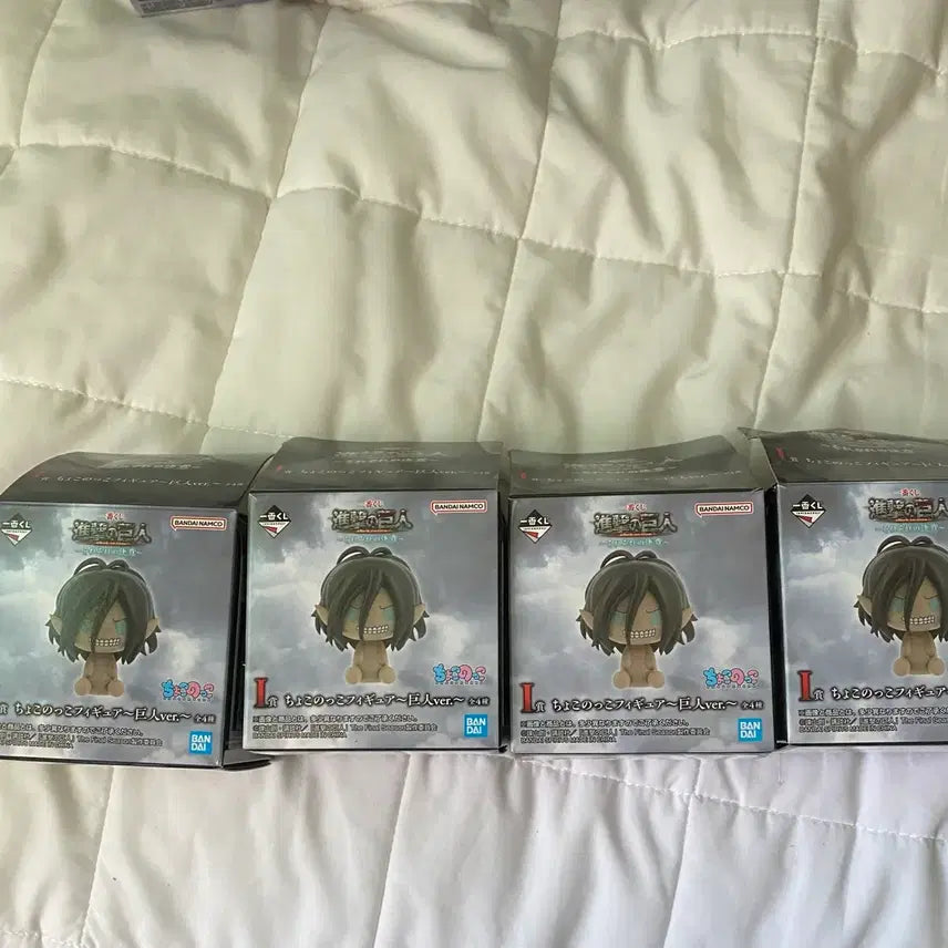[BUNJANG] Attack on Titan Ichiban Kuji I Prize Chocolat Chocolat Full Set / (택포4) 진격의거인 I상 풀세트 (진격/갑옷/여성형/초대형)