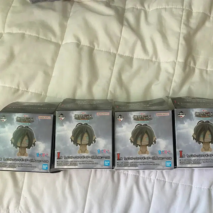[BUNJANG] Attack on Titan Ichiban Kuji I Prize Chocolat Chocolat Full Set / (택포4) 진격의거인 I상 풀세트 (진격/갑옷/여성형/초대형)