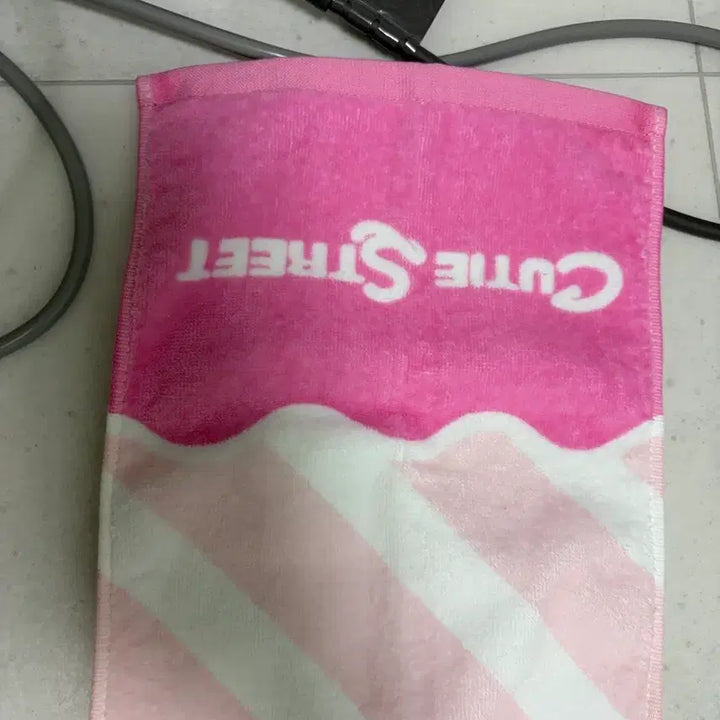[BUNJANG] Cutie Street Haruka Parutang Towel Slogan / 큐티스트리트 하루카 파루땅 타올 슬로건 수건