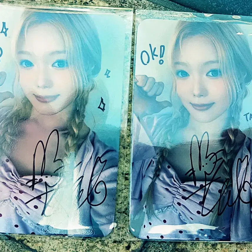 [BUNJANG] Kiras TA TA Signed Photocard Set / 키라스 TA TA 사인 포카