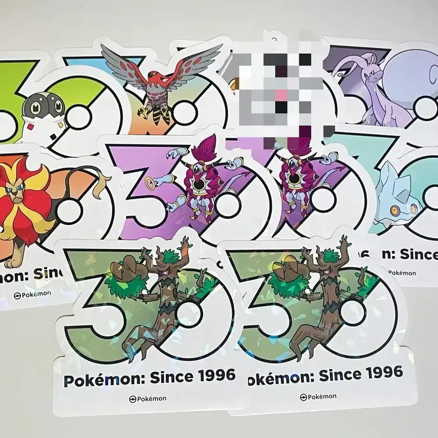 [BUNJANG] Pokemon 30th Anniversary Stickers Generations 6-9 / 포켓몬 30주년 스티커 6~9세대 ( 4p) 판매 &amp; 교환