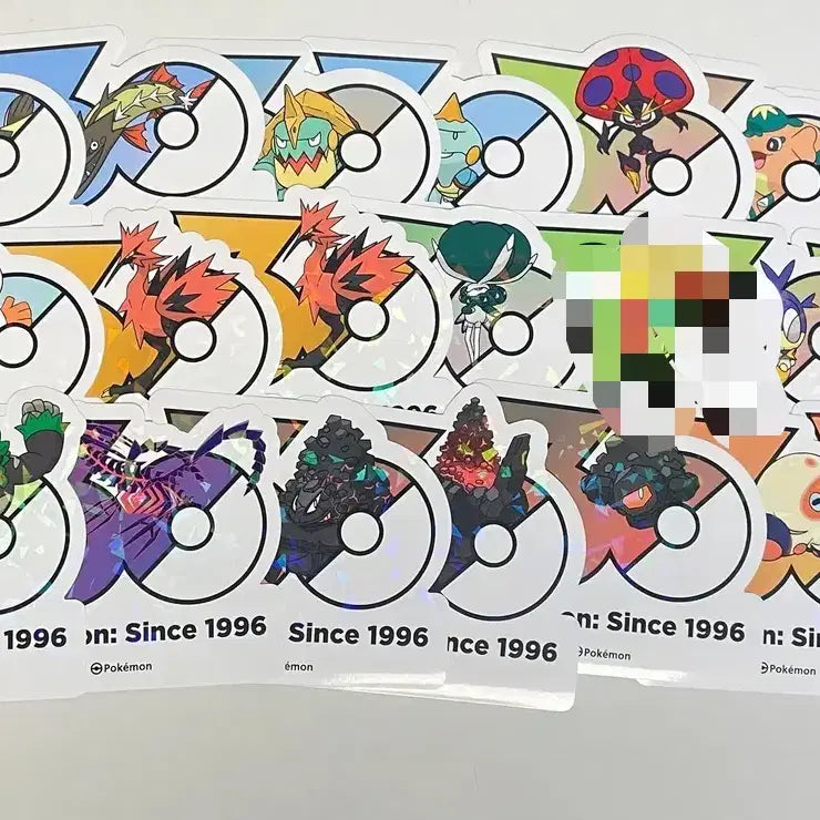 [BUNJANG] Pokemon 30th Anniversary Stickers Generations 6-9 / 포켓몬 30주년 스티커 6~9세대 ( 4p) 판매 &amp; 교환