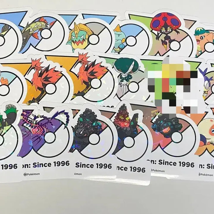 [BUNJANG] Pokemon 30th Anniversary Stickers Generations 6-9 / 포켓몬 30주년 스티커 6~9세대 ( 4p) 판매 &amp; 교환