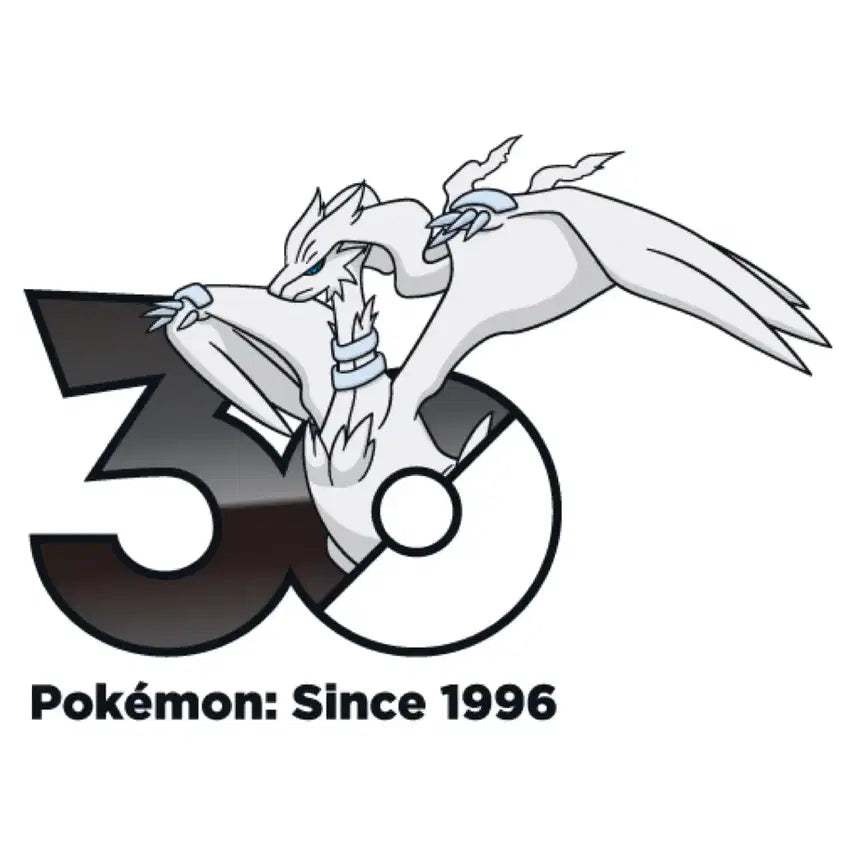[BUNJANG] Pokemon 30th Anniversary Stickers (Reshiram, Zekrom) / 교환/판매 포켓몬 30주년 스티커 (레시라무,제크로무)