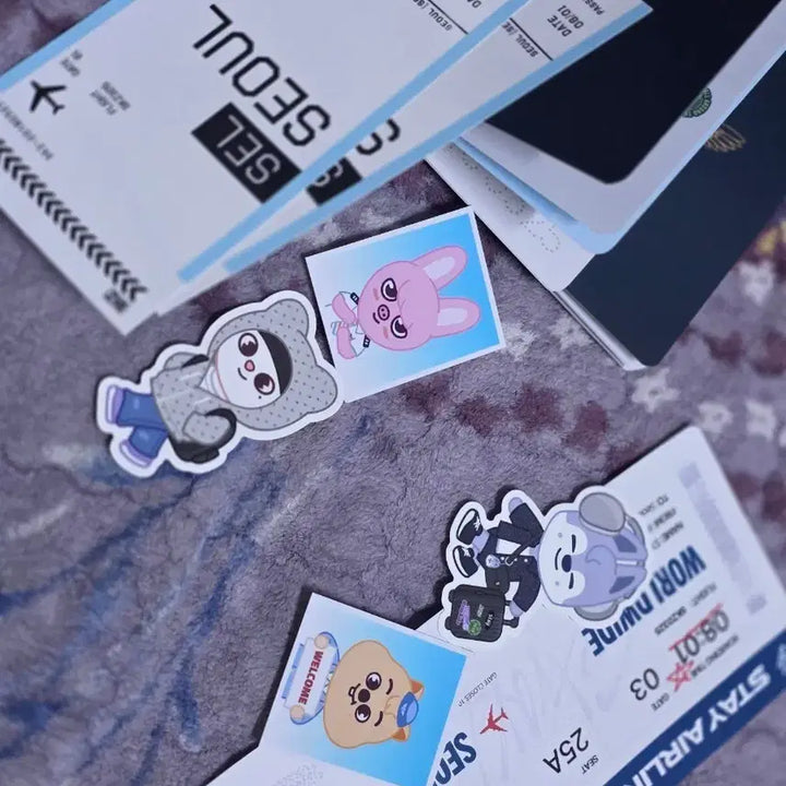 [BUNJANG] Stray Kids Pop-Up Store POB Stickers / 스키주 팝업 특전 판매