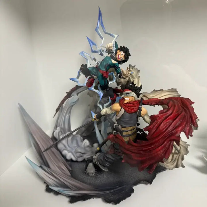 [BUNJANG] S-Fire My Hero Academia Izuku Midoriya vs. Stain Figure / 나히아 s-fire 미도리야 vs 스테인 피규어 판매합니다.