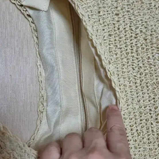 [BUNJANG] Rattan Woven Bag 2-Piece Set / (새상품)라탄 짜임 가방 2종 세트