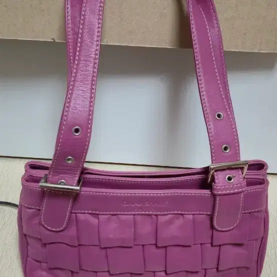 [BUNJANG] Oma Sharif Pink Shoulder Bag / (새상품)오마샤리프 핑크 숄더백