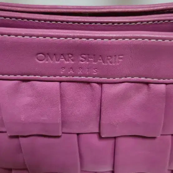 [BUNJANG] Oma Sharif Pink Shoulder Bag / (새상품)오마샤리프 핑크 숄더백