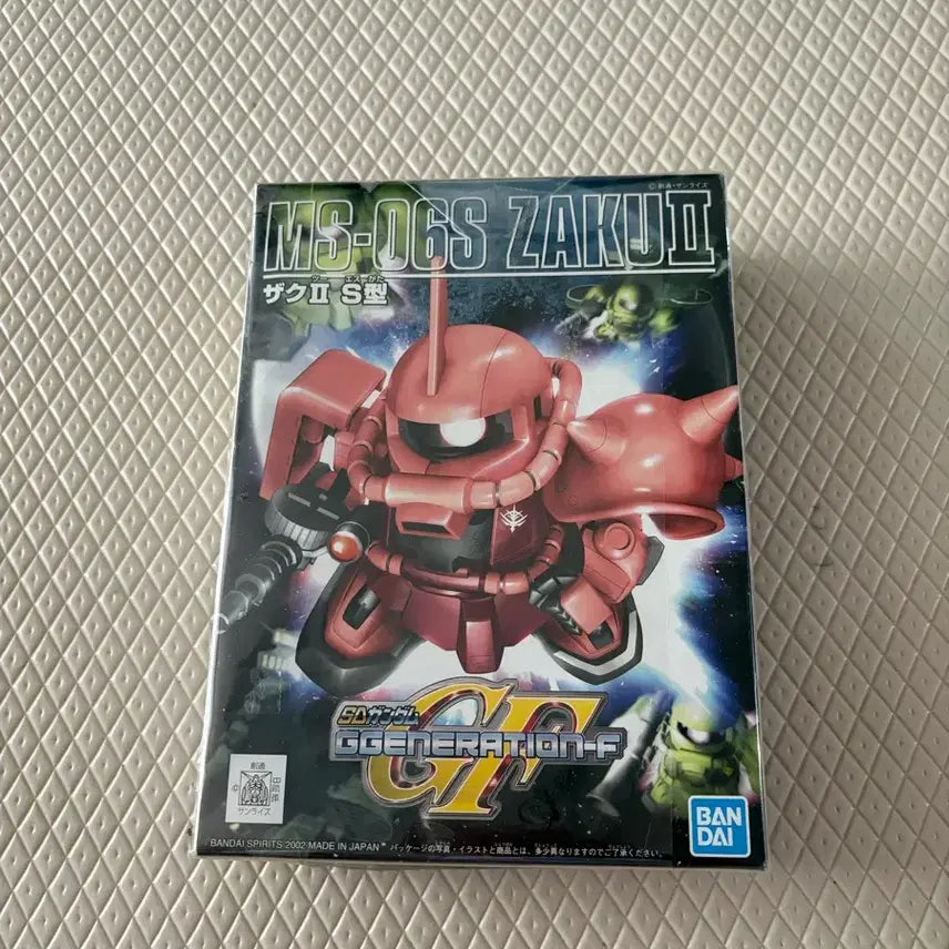 [BUNJANG] Bandai Authentic MS-06S Zaku II SD Gundam Generation F / 반다이정품 ms-06s zaku2 sd건담 제네레이션f