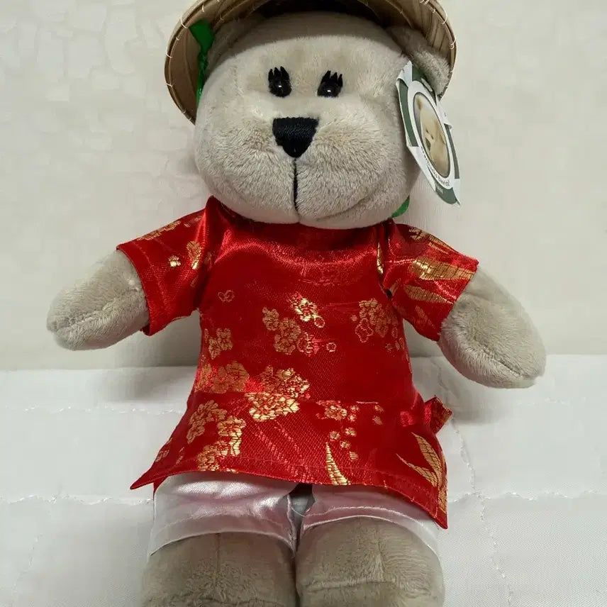[BUNJANG] Starbucks Vietnam Ao Dai Bearista Figure / 스타벅스 베트남 아오자이 베어리스타