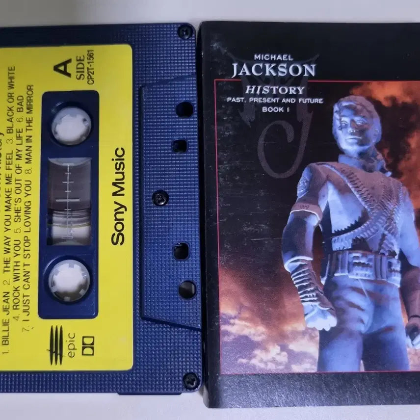 [BUNJANG] Michael Jackson HIStory 2-Tape Cassette Tape (Unsealed) / 마이클 잭슨 히스토리 2TAPE (개봉 카세트테이프)