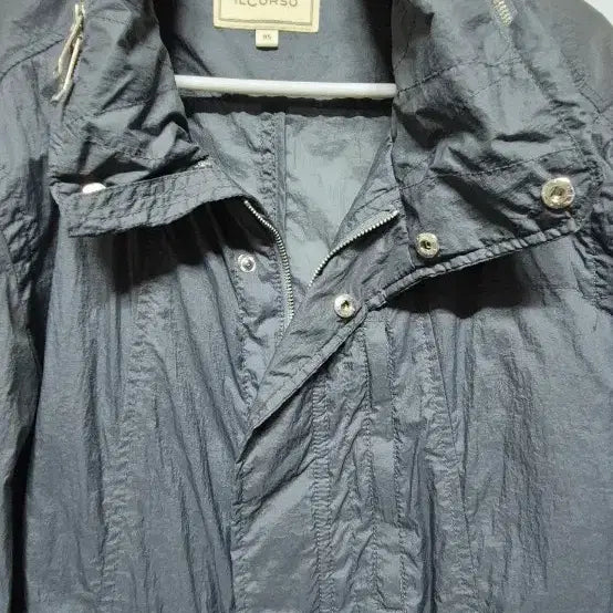 [BUNJANG] LCORSO Charcoal Windbreaker Jacket Size 95 / [남성점퍼]LCORSO (일꼬르소)바람막이 자켓 차콜 95