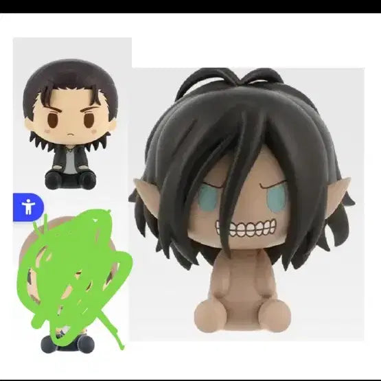 [BUNJANG] Eren Yeager Choconoqo Plush / (당일발송) 에렌,에렌거인 초코노코 일괄