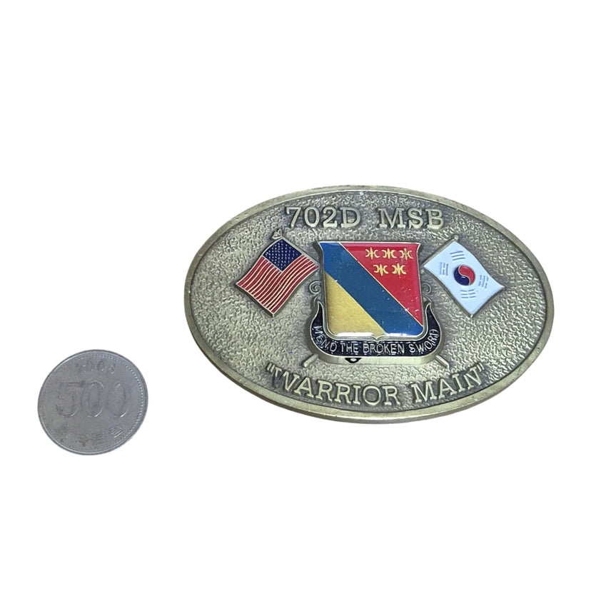 [BUNJANG] US Army Custom Buckle Unit Coin Military Commemorative Medal Badge / 미육군 맞춤 버클 부대코인 군대코인 기념 코인 메달 뱃지 (FREE)