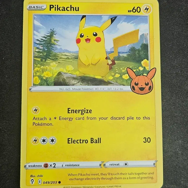 [BUNJANG] Pokemon Pikachu North American Halloween Card / 북미 할로윈 피카츄 포켓몬카드