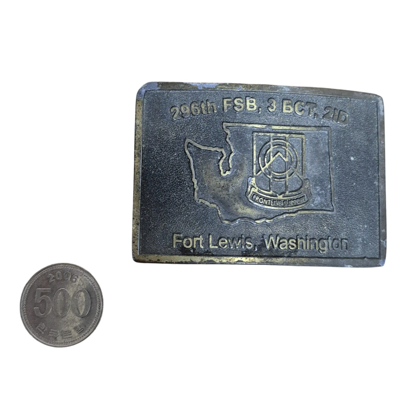 [BUNJANG] US Military Custom Buckle Unit Coin Military Commemorative Coin Medal Badge / 미군 맞춤 버클 부대코인 군대코인 기념 코인 메달 뱃지 (FREE)